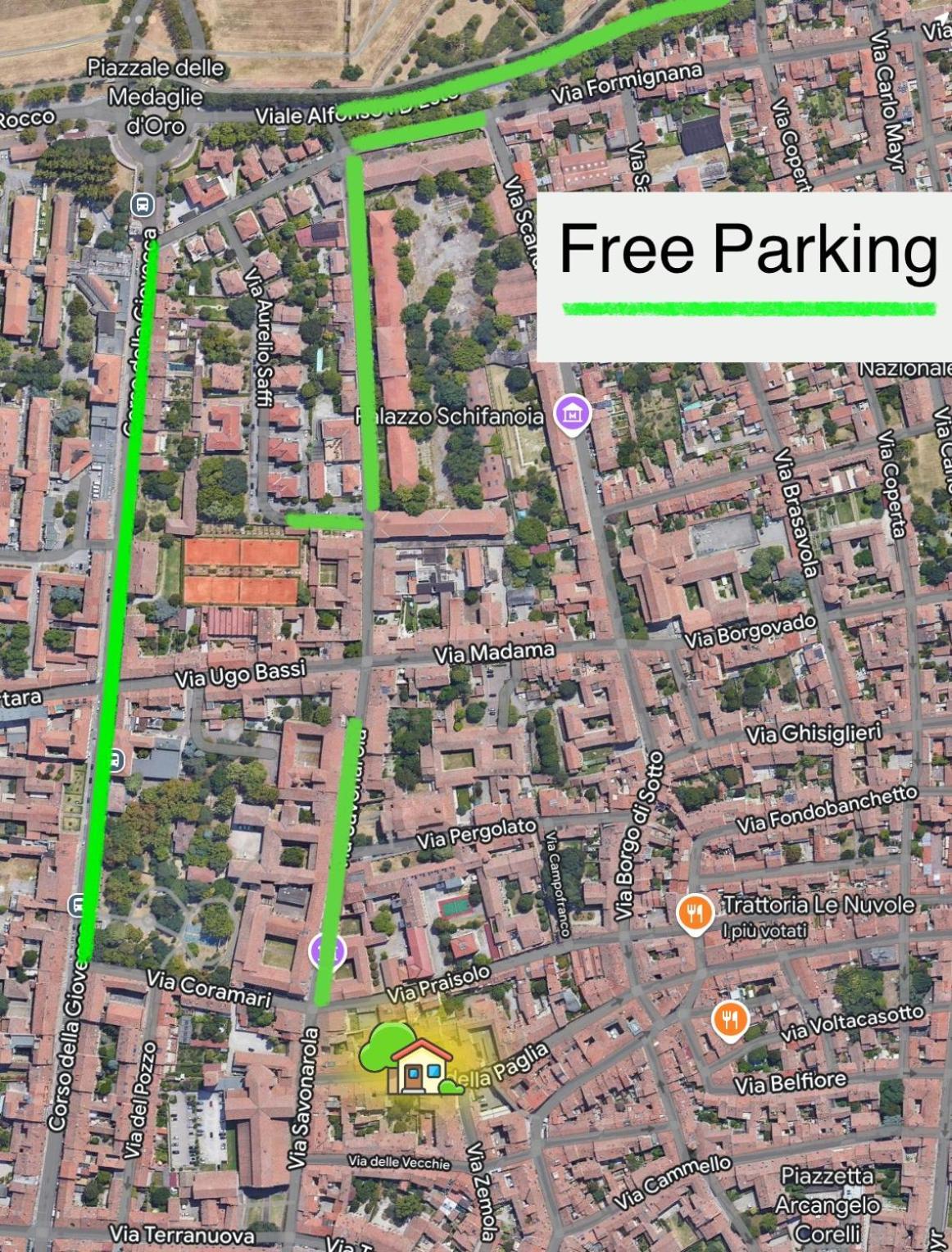 Appartamento Oasi Rinascimentale Con Giardino In Centro Ferrara Esterno foto